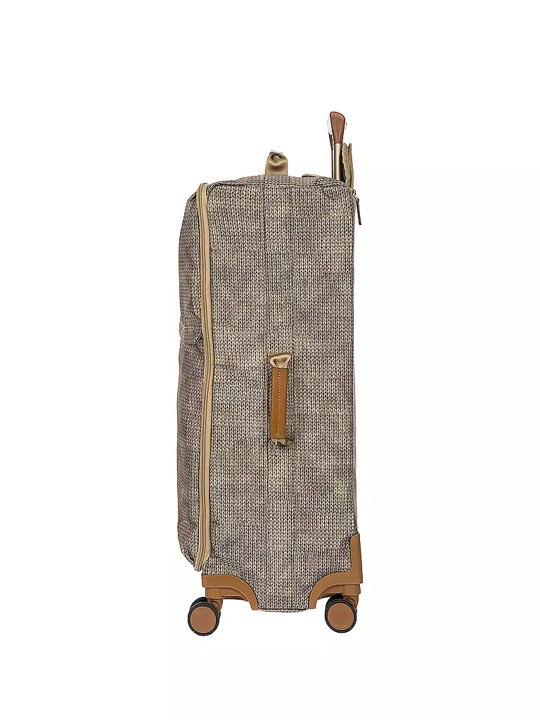 BRICS | Trolley weich X-TRAVEL 71cm Wool Nut | Marrón claro