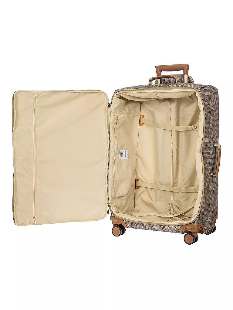 BRICS | Trolley weich X-TRAVEL 71cm Wool Nut | Marrón claro