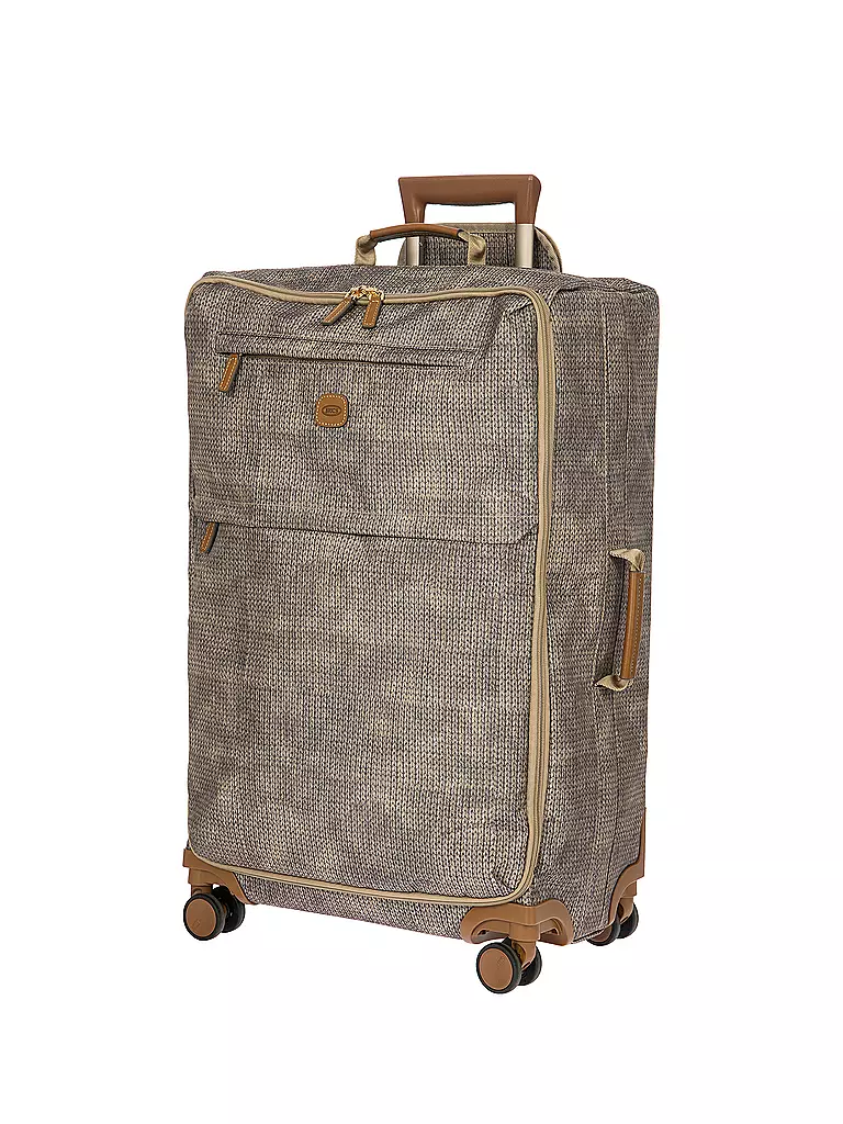 BRICS | Trolley weich X-TRAVEL 71cm Wool Nut | Marrón claro