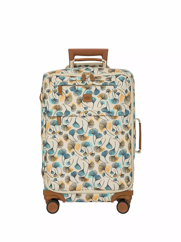 BRICS | Trolley X Travel 55cm Flowers Fiori | Beige