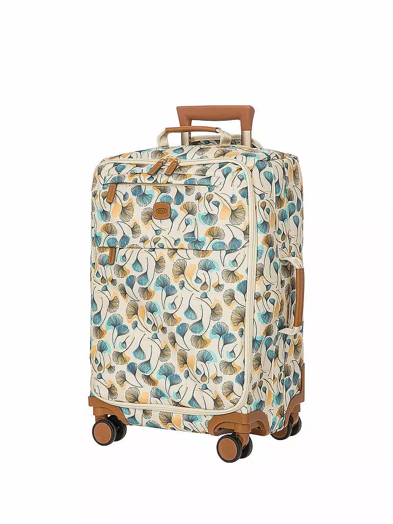 BRICS | Trolley X Travel 55cm Flowers Fiori | Beige