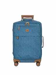 BRICS | Trolley X-Travel 55cm Papavero / Amapola | Azul