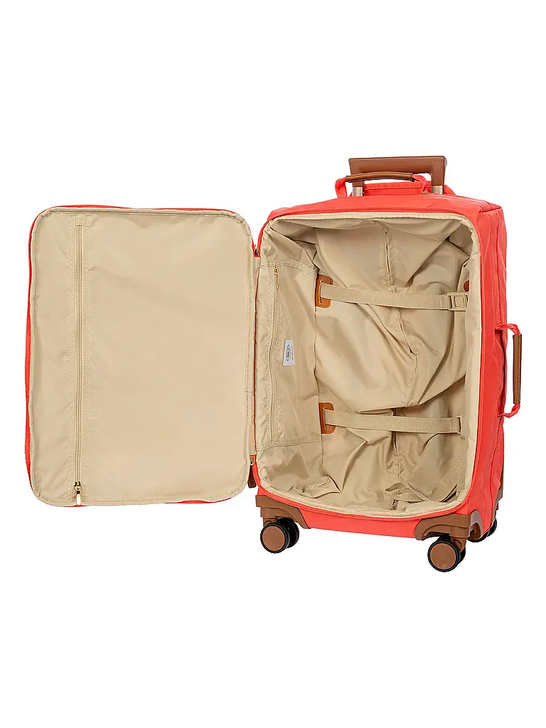 BRICS | Trolley X-Travel 55cm Papavero / Poppy | Naranja