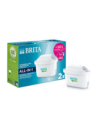 BRITA | Cartuchos de filtro MAXTRA PRO All-in-1, paquete de 2