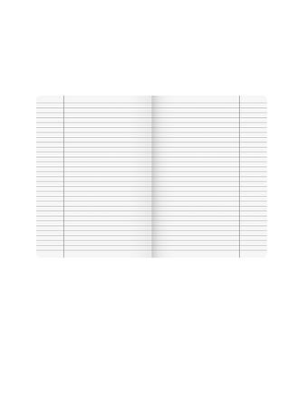 BRUNNEN VERLAG | Cuaderno A4 Rayado con margen de corrección de 9mm 40 hojas