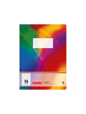 BRUNNEN VERLAG | Cuaderno A4 cuadriculado 5mm 40 hojas