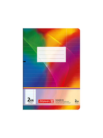 BRUNNEN VERLAG | Cuaderno A5 Rayado 10 mm 20 Hojas