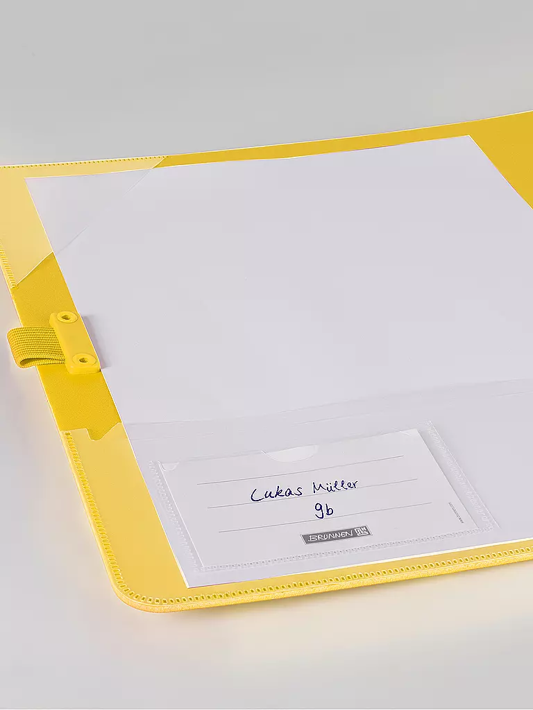 BRUNNEN VERLAG | Carpeta PP 7cm amarilla | Sin color