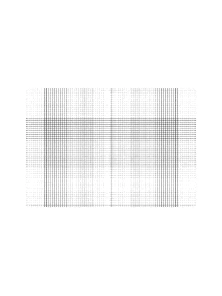 BRUNNEN VERLAG | Cuaderno A4 cuadriculado 5mm 40 hojas | Sin color