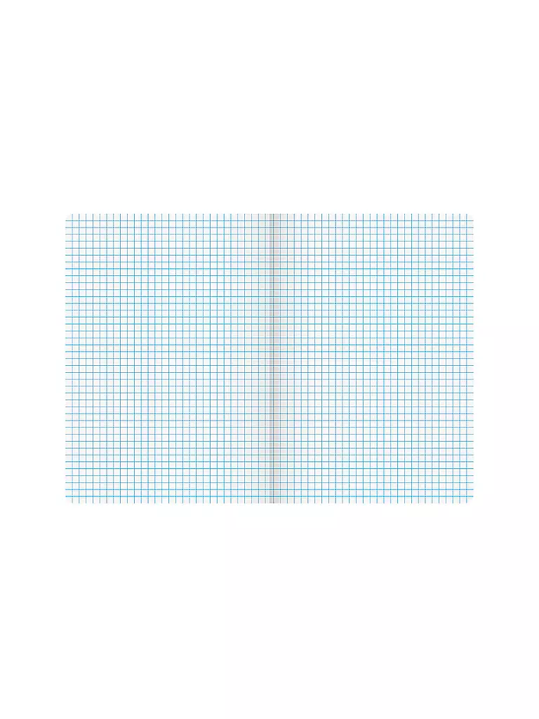 BRUNNEN VERLAG | Cuaderno A5 Cuadriculado 5mm 20 Hojas | Sin color