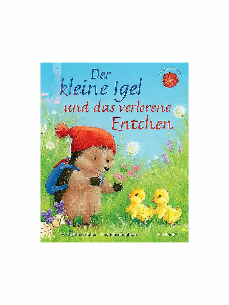 BRUNNEN VERLAG | Libro - El pequeño erizo y el patito perdido | Sin color