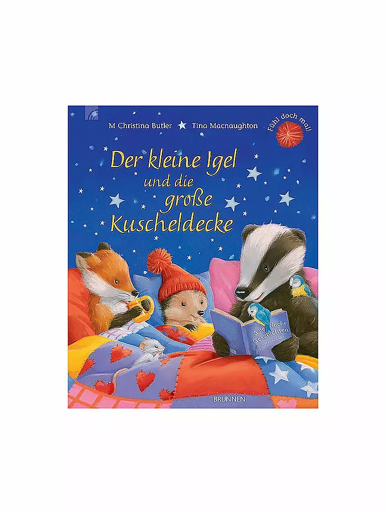 BRUNNEN VERLAG | Libro - El pequeño erizo y la gran manta achuchable | Sin color