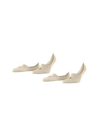 BURLINGTON | Calcetines invisibles para hombre EVERYDAY, paquete de 2, grava