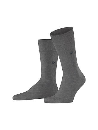 BURLINGTON | Calcetines de hombre DUBLIN SO 40-46 steel mel.