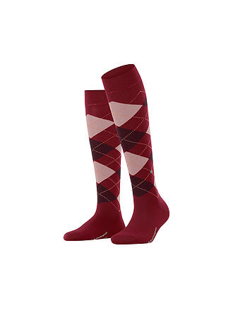BURLINGTON | Calcetines de mujer MARYLEBONE 36-41 arándano rojo