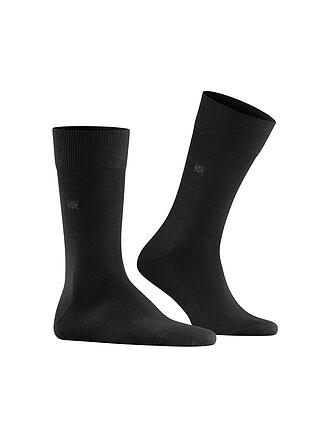 BURLINGTON | Calcetines de hombre LEEDS negros