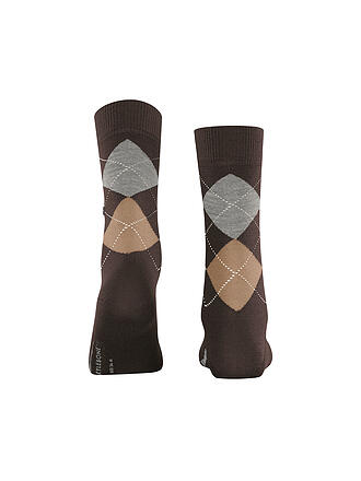 BURLINGTON | Calcetines de mujer MARYLEBONE 36-41 marrón oscuro