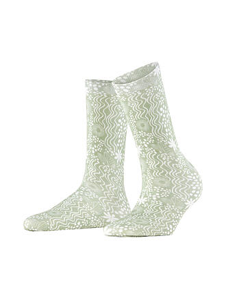 BURLINGTON | Calcetines de mujer UNDERWATER 36-41 quiet green