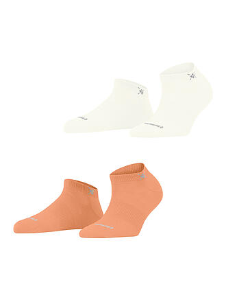 BURLINGTON | Calcetines de mujer EVERYDAY, paquete de 2, 36-41, color melocotón