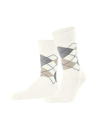 BURLINGTON | Calcetines de hombre 40-46 MANCHESTER blanco hueso