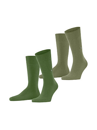 BURLINGTON | Calcetines de hombre EVERYDAY paquete de 2. 40-46 cactus