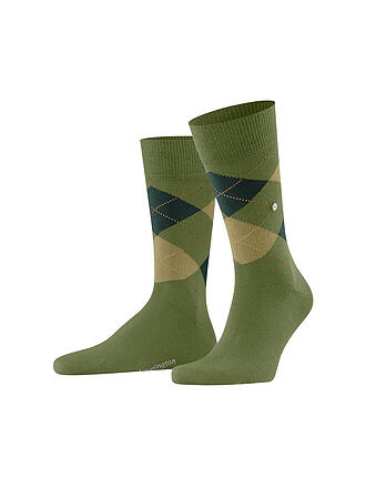 BURLINGTON | Calcetines de hombre EDINBURGH 40-46 jade