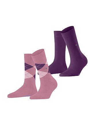 BURLINGTON | Calcetines de mujer EVERYDAY paquete de 2 36-41 english rose