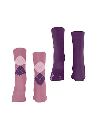 BURLINGTON | Calcetines de mujer EVERYDAY paquete de 2 36-41 english rose