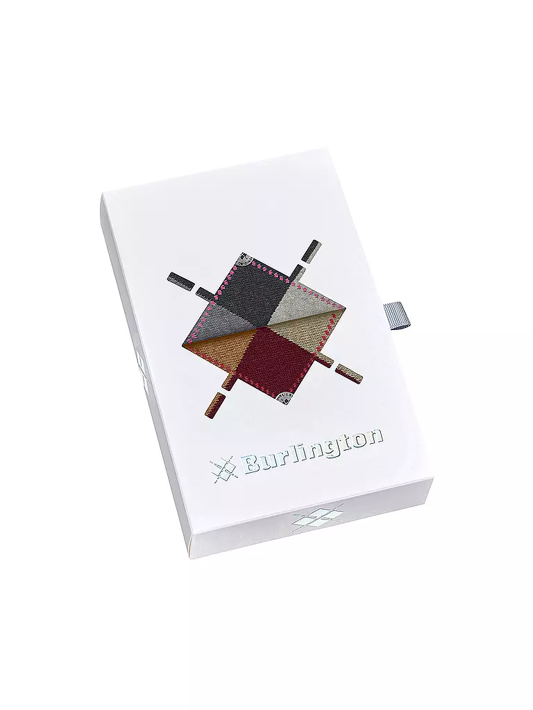 BURLINGTON | Caja de regalo con 2 pares de calcetines talla 36-41 surtidos | 