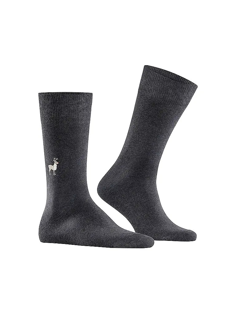 BURLINGTON | Caja de regalo de calcetines para hombre EVERYDAY X-MAS 40-46 surtido | Gris