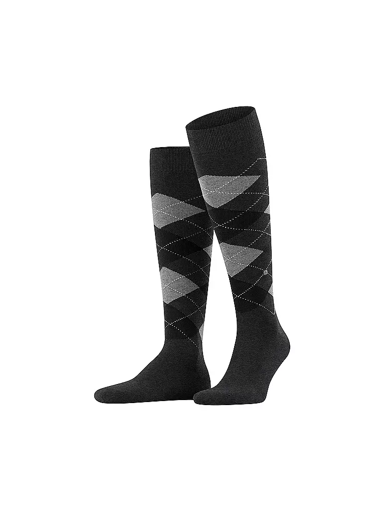 BURLINGTON | Calcetines altos KING para hombre | Gris