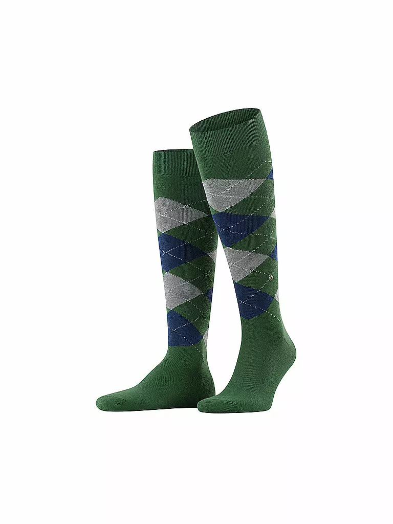 BURLINGTON | Calcetines altos KING para hombre | Oliva