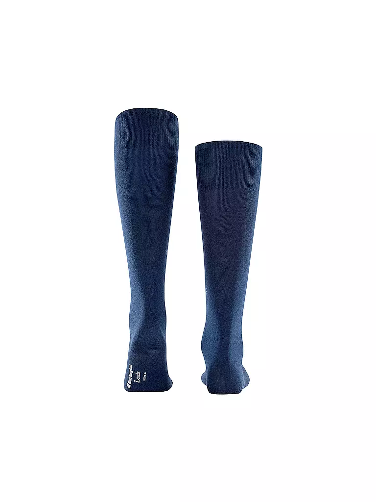 BURLINGTON | Calcetines altos para hombre LEEDS 40-46 marino | 