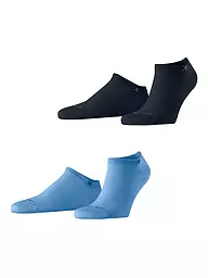 BURLINGTON | Calcetines sneaker para hombre EVERYDAY, paquete de 2, 40-46, color arenisca | Azul
