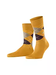 BURLINGTON | Calcetines de hombre 40-46 MANCHESTER marino | Amarillo