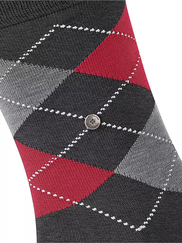 BURLINGTON | Calcetines de hombre 40-46 MANCHESTER antracita melange | Gris