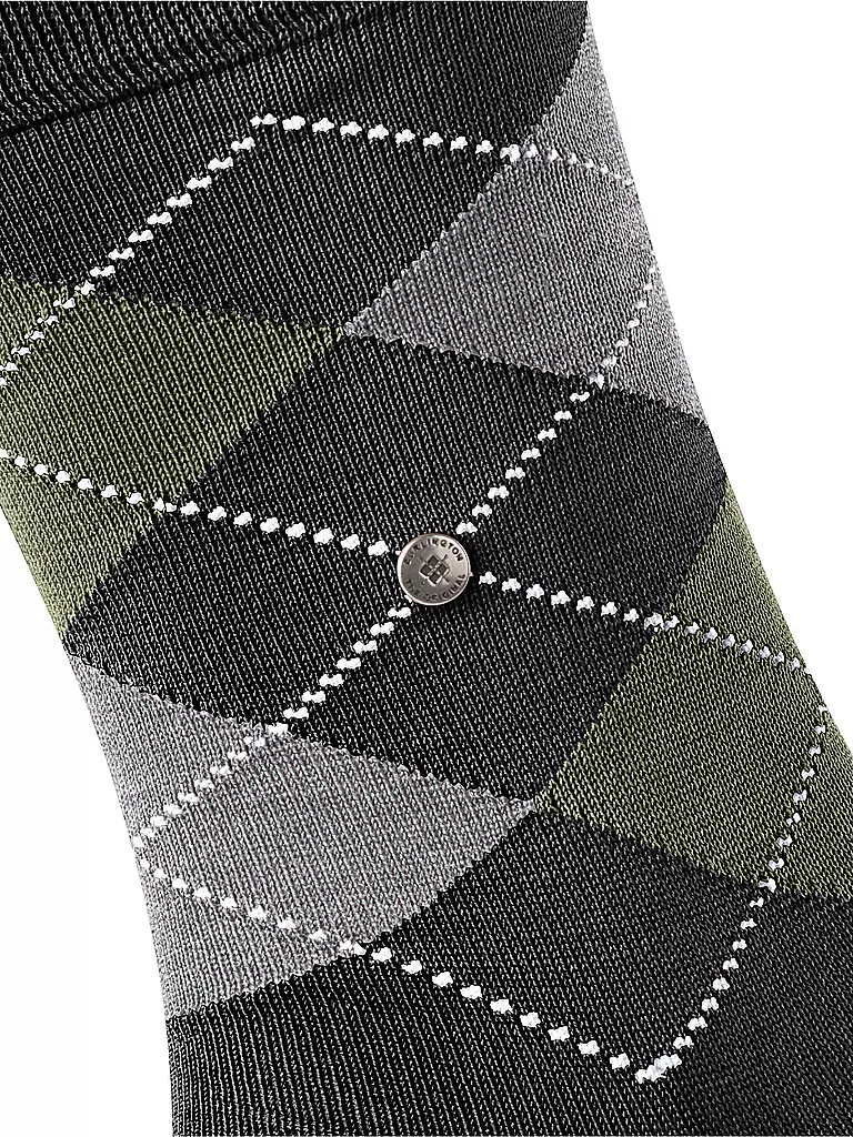 BURLINGTON | Calcetines de hombre 40-46 MANCHESTER antracita melange | Gris