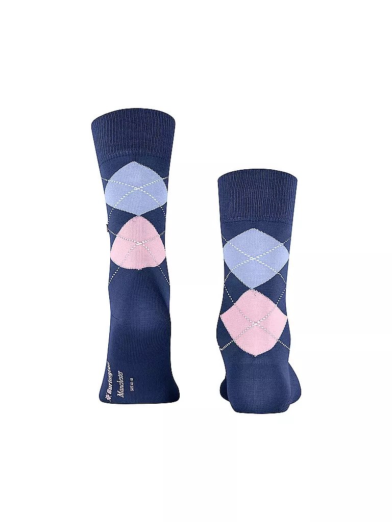 BURLINGTON | Calcetines de hombre 40-46 MANCHESTER azul noche | Azul