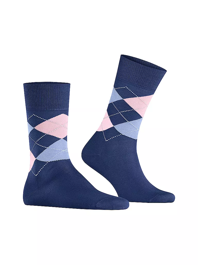 BURLINGTON | Calcetines de hombre 40-46 MANCHESTER azul noche | Azul