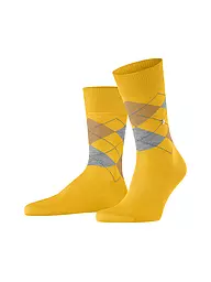 BURLINGTON | Calcetines de hombre 40-46 MANCHESTER marino | Amarillo