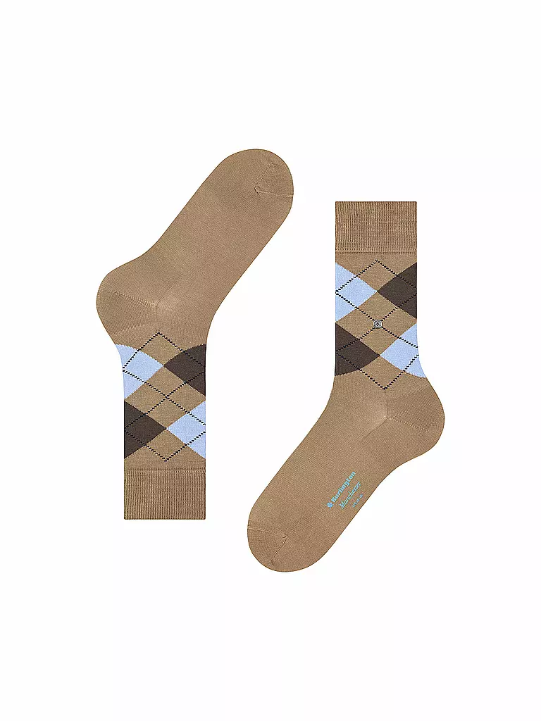 BURLINGTON | Calcetines de hombre 40-46 MANCHESTER beige | Beige
