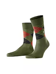 BURLINGTON | Calcetines de hombre 40-46 MANCHESTER marino | Oliva
