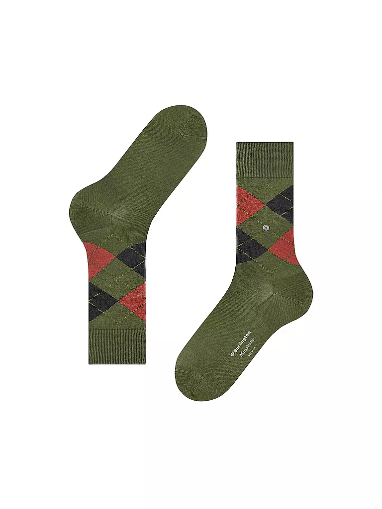 BURLINGTON | Calcetines de hombre 40-46 MANCHESTER fluorite | 