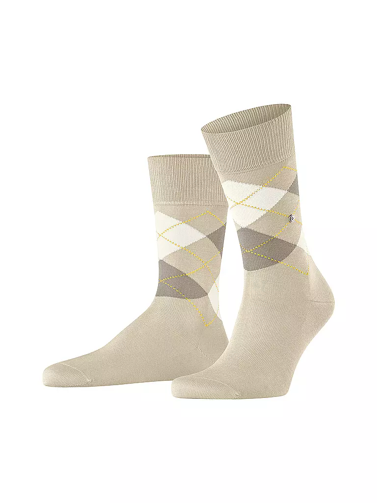 BURLINGTON | Calcetines de hombre 40-46 MANCHESTER gravel | Crema