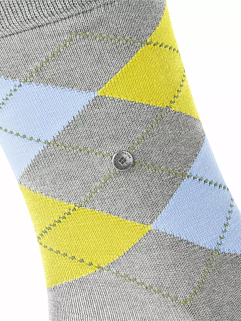 BURLINGTON | Calcetines de hombre 40-46 MANCHESTER gris claro jaspeado | 