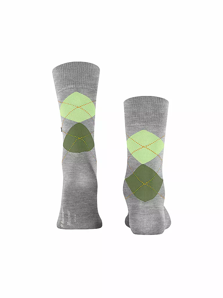 BURLINGTON | Calcetines de hombre 40-46 MANCHESTER gris claro | 