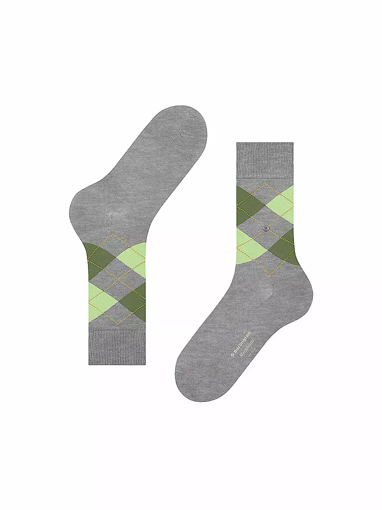 BURLINGTON | Calcetines de hombre 40-46 MANCHESTER gris claro | 