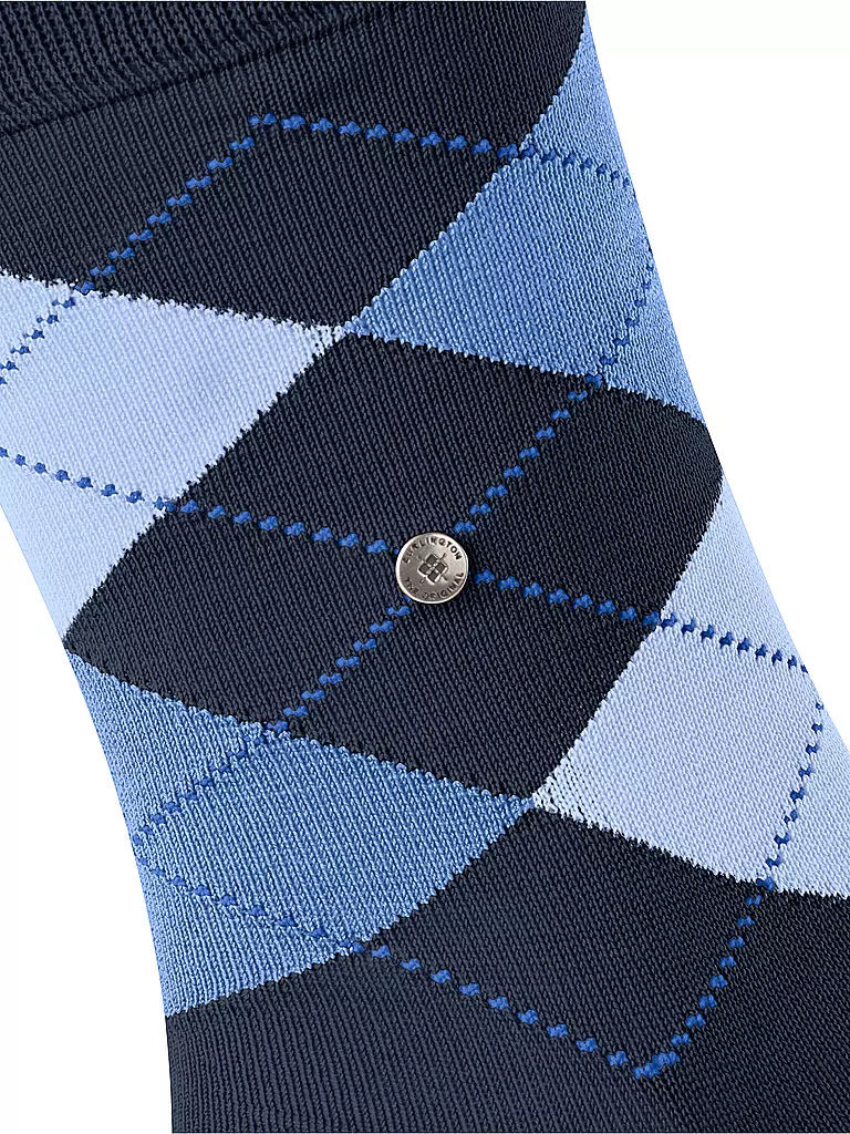 BURLINGTON | Calcetines de hombre 40-46 MANCHESTER marino | Azul oscuro