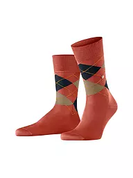BURLINGTON | Calcetines de hombre 40-46 MANCHESTER marino | Naranja