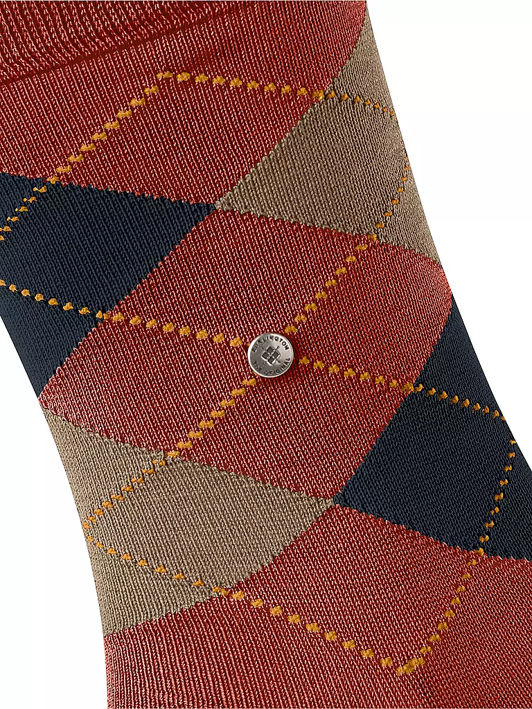BURLINGTON | Calcetines de hombre 40-46 MANCHESTER naranja | Naranja